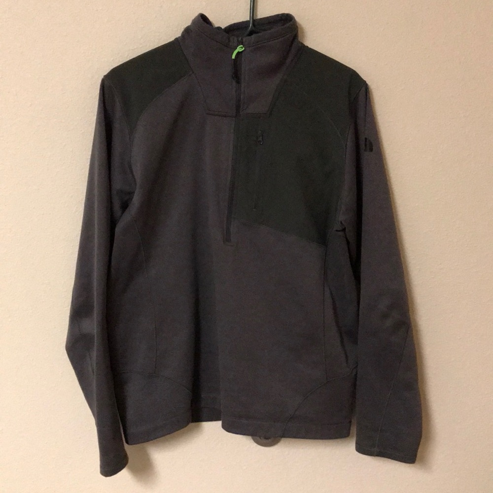 Gray The North Face Half Zip